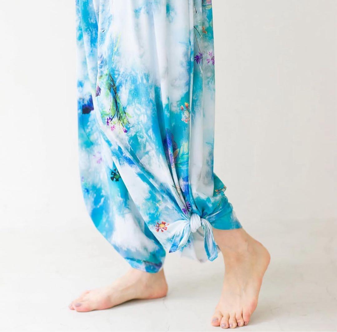 【Lindaworks】公式サイト完売！アーヤパンツ Gサイズ-ウォーターリリー