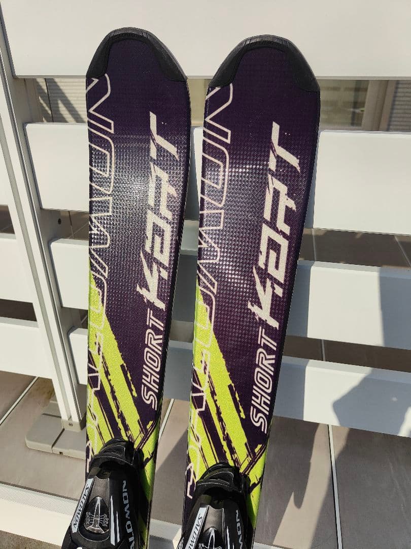 ミッドスキーSALOMON KARTスキー板140cmと 125cmセット売り☆