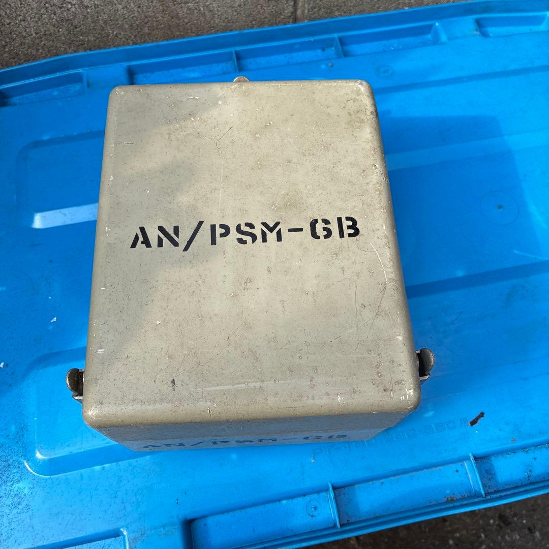 米軍で使用されていたポータブル真空管テスター「AN/PSM-6
