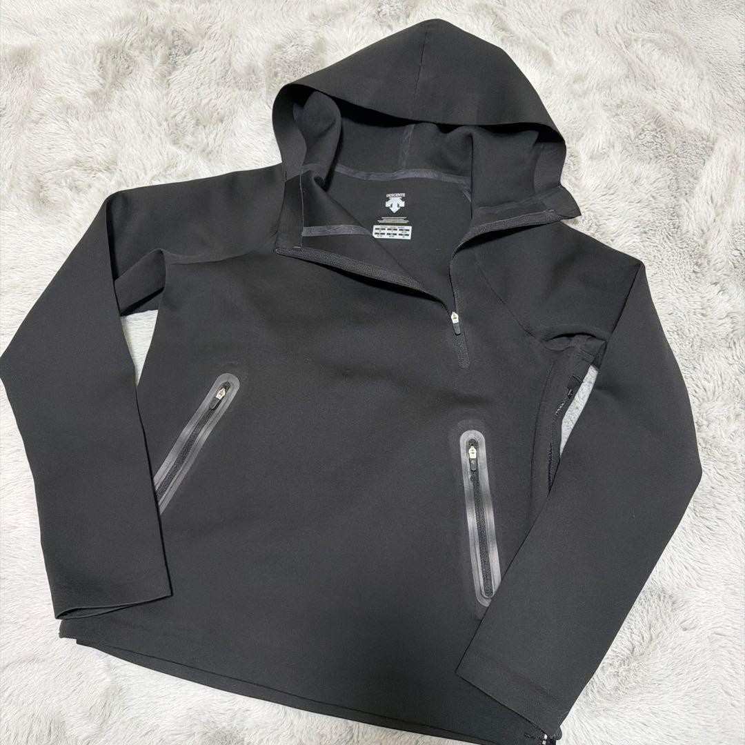 【美品】DESCENTE GOLF レディース セーター ブラック M