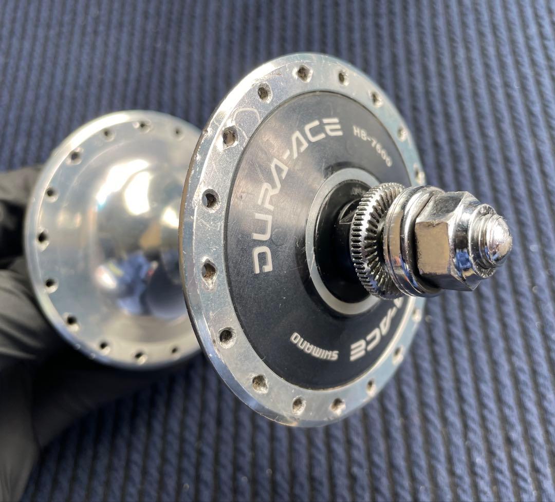 NJS SHIMANO DURAACE 36H フロントハブ　競輪　ピスト