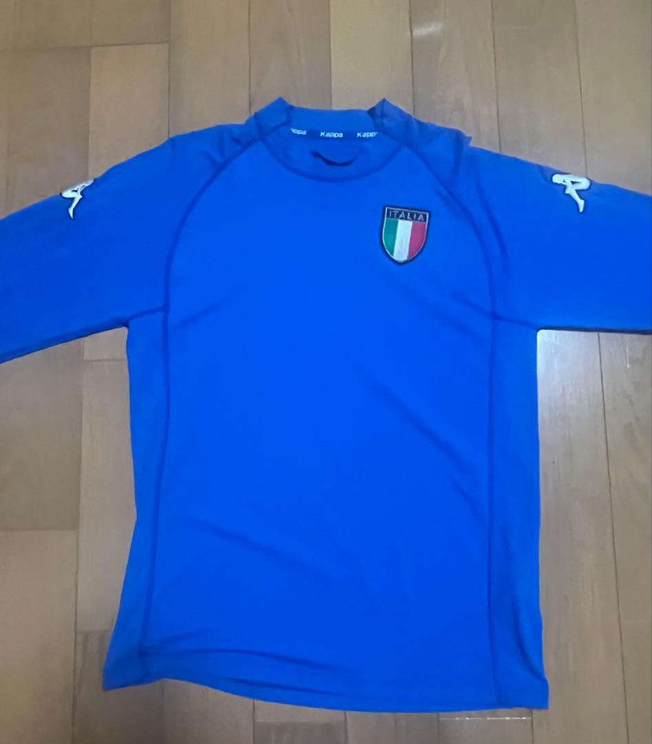 希少品 Kappa サッカーイタリア代表 ユニフォーム2002年モデル 長袖