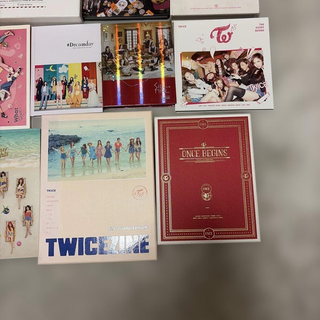 TWICE フォトブック　DVD他まとめ売り