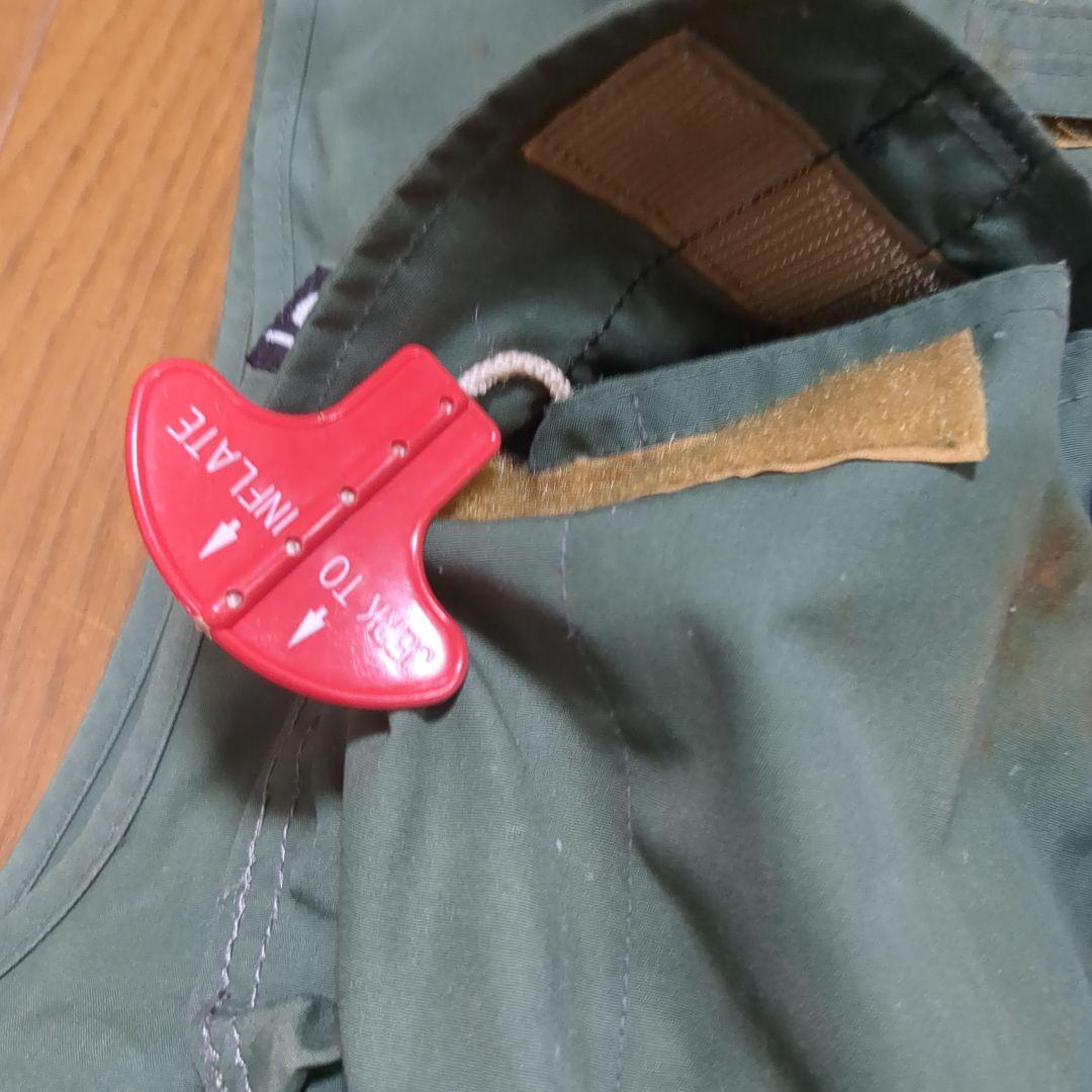 フィッシングベスト　自動膨張装置付き USA製 フライフィッシング　XL