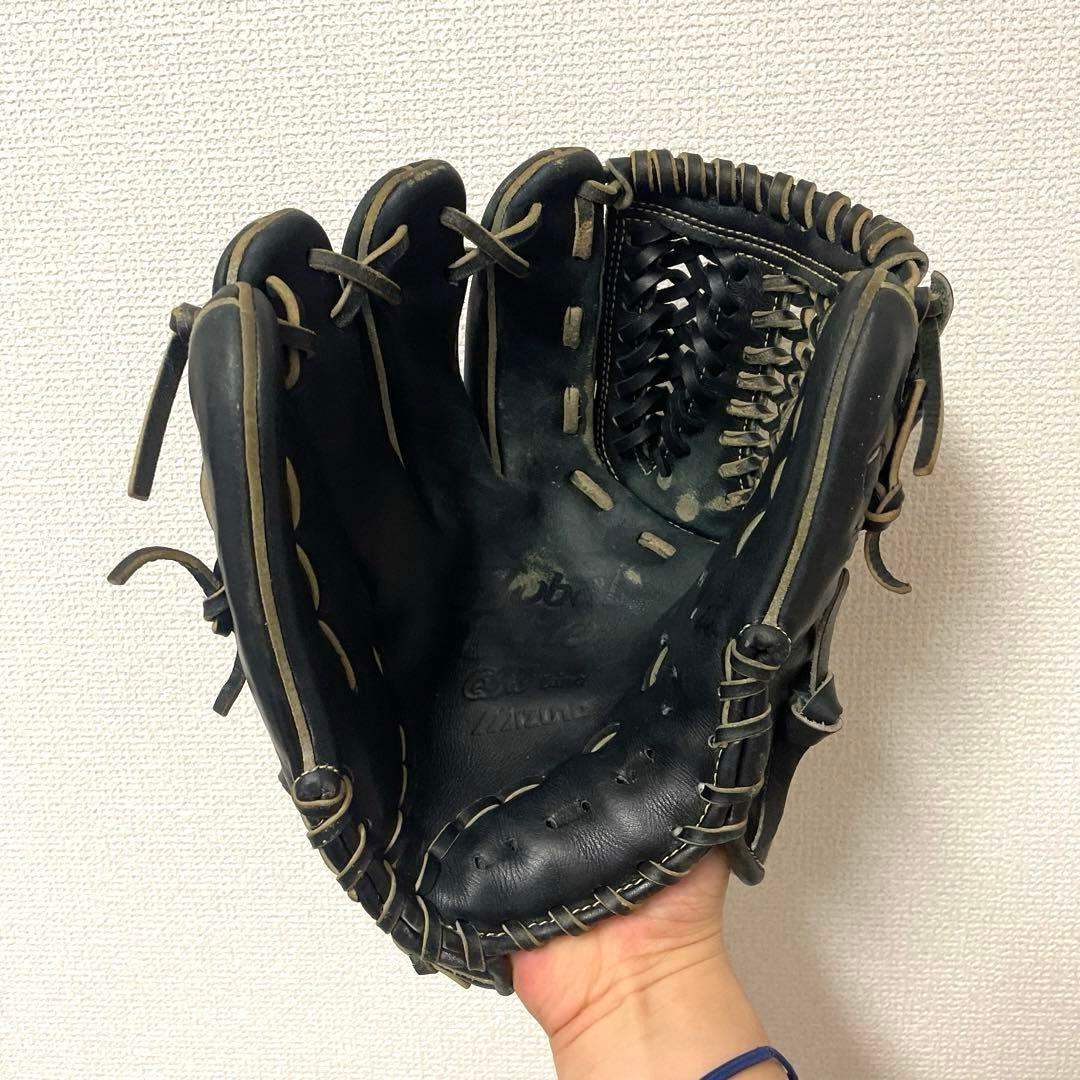 364 ミズノ グローバルエリート 型抜群 硬式 内野手 グローブ 左投
