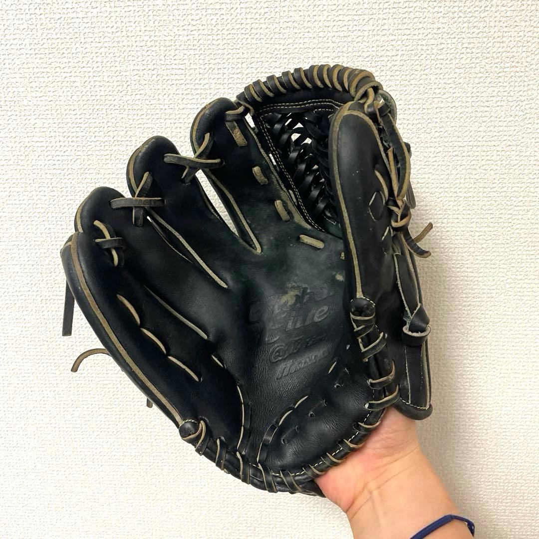 364 ミズノ グローバルエリート 型抜群 硬式 内野手 グローブ 左投