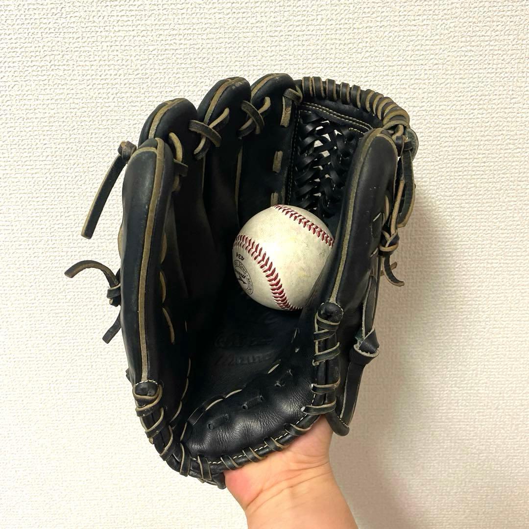 364 ミズノ グローバルエリート 型抜群 硬式 内野手 グローブ 左投