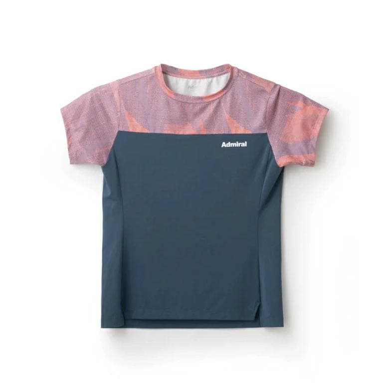 アドミラル スリットヘムグラフィックTEE (ATLA502) ネイビー