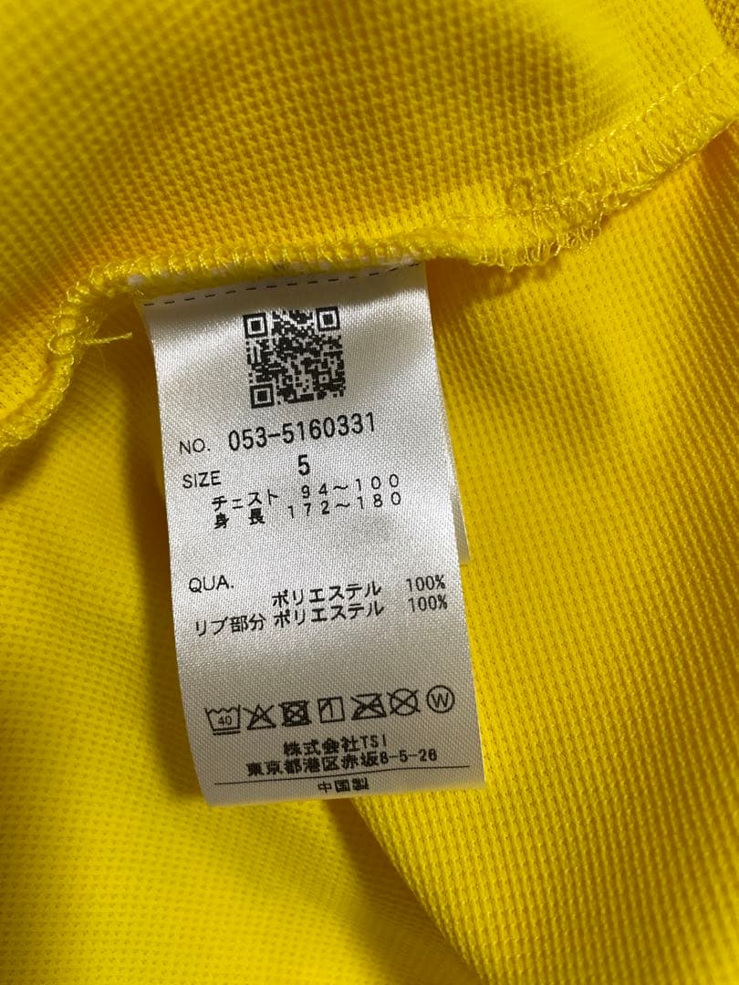 人気完売パーリーゲイツピカチュウ半袖ポロシャツトップス イエローサイズ5