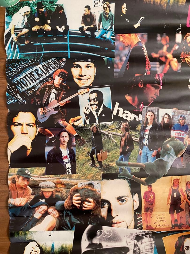 90's ヴィンテージ・ポスター Pearl Jam パール・ジャム 特大