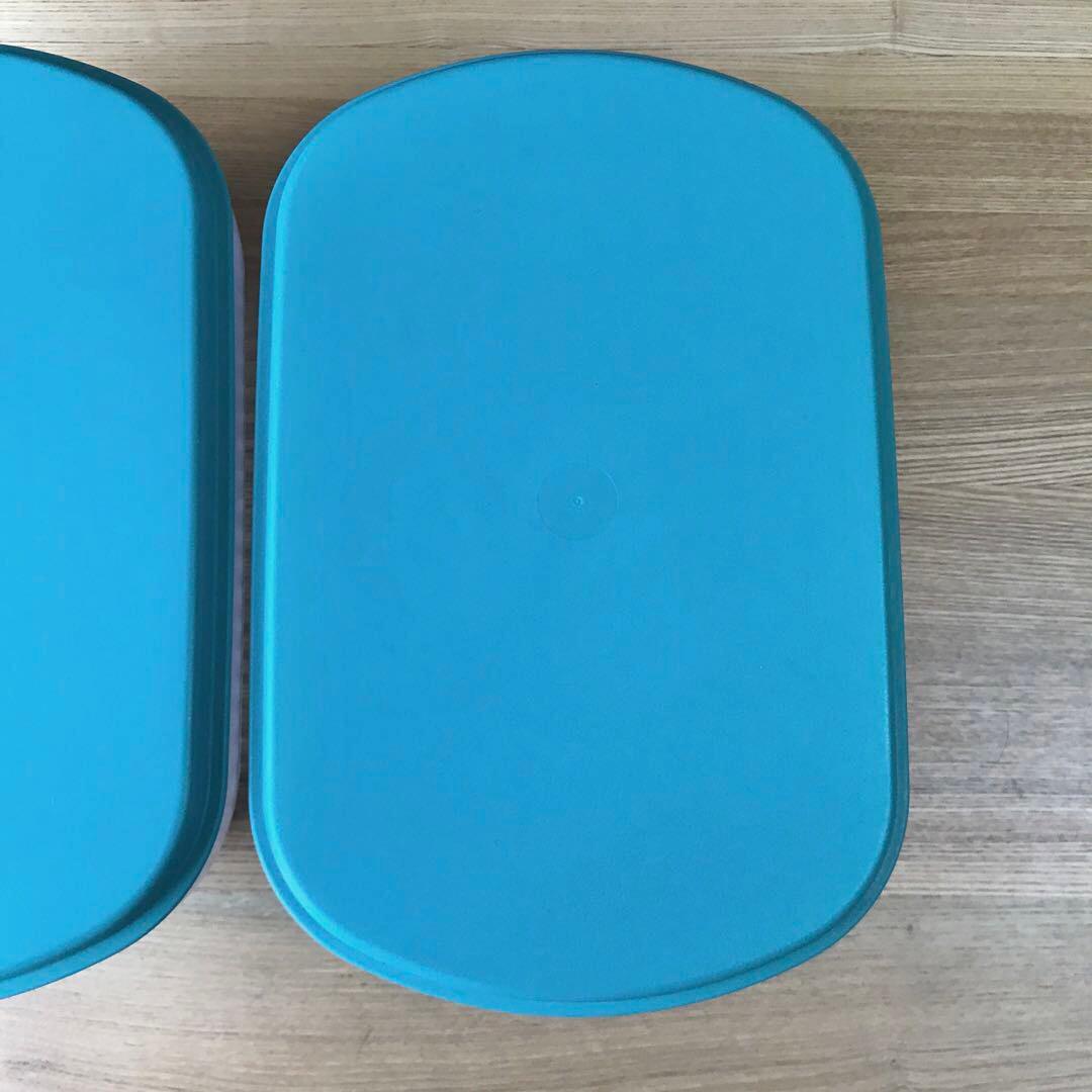 Tupperware タッパーウエア カバー付　クリアバスケット 2点セット