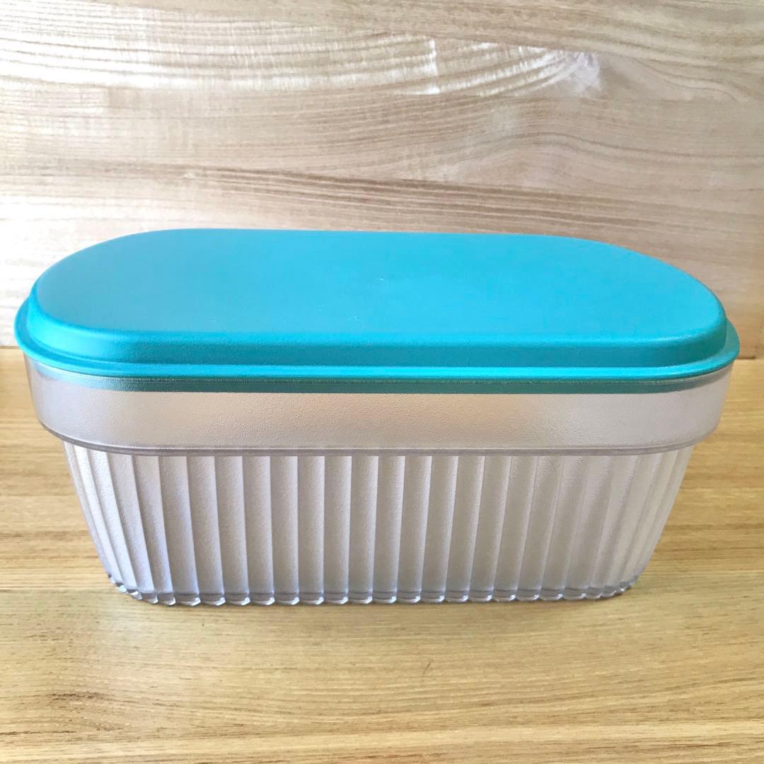Tupperware タッパーウエア カバー付　クリアバスケット 2点セット