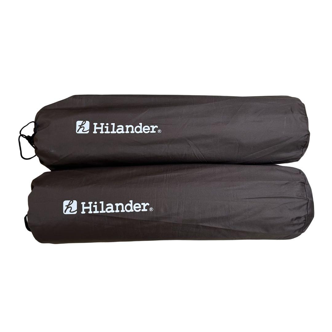 Hilander インフレーターマット シングル 2個セット 車中泊 キャンプ