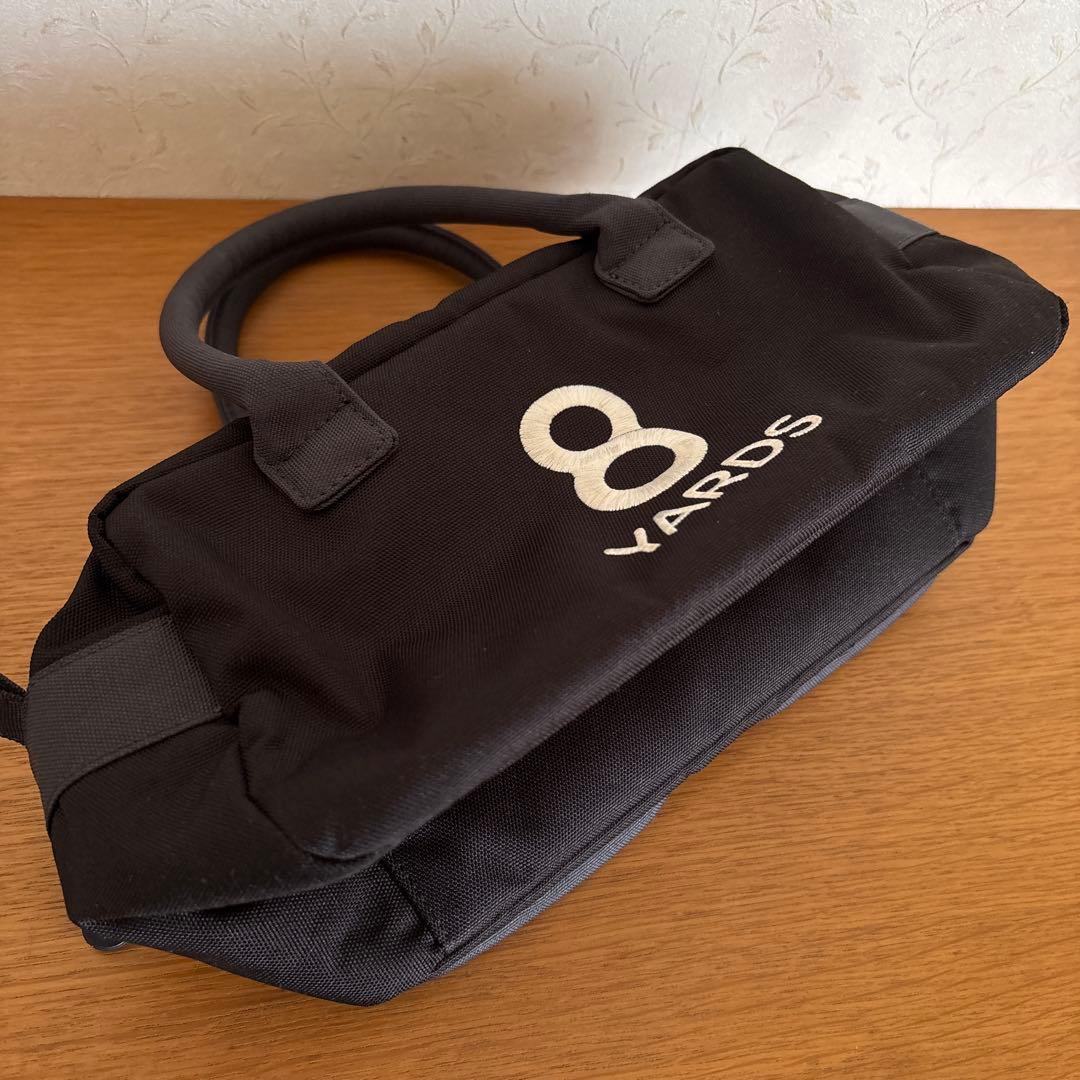 美品◆8YARDS◆ハチヤーズ カートバッグ ブラック 〈即完売品〉