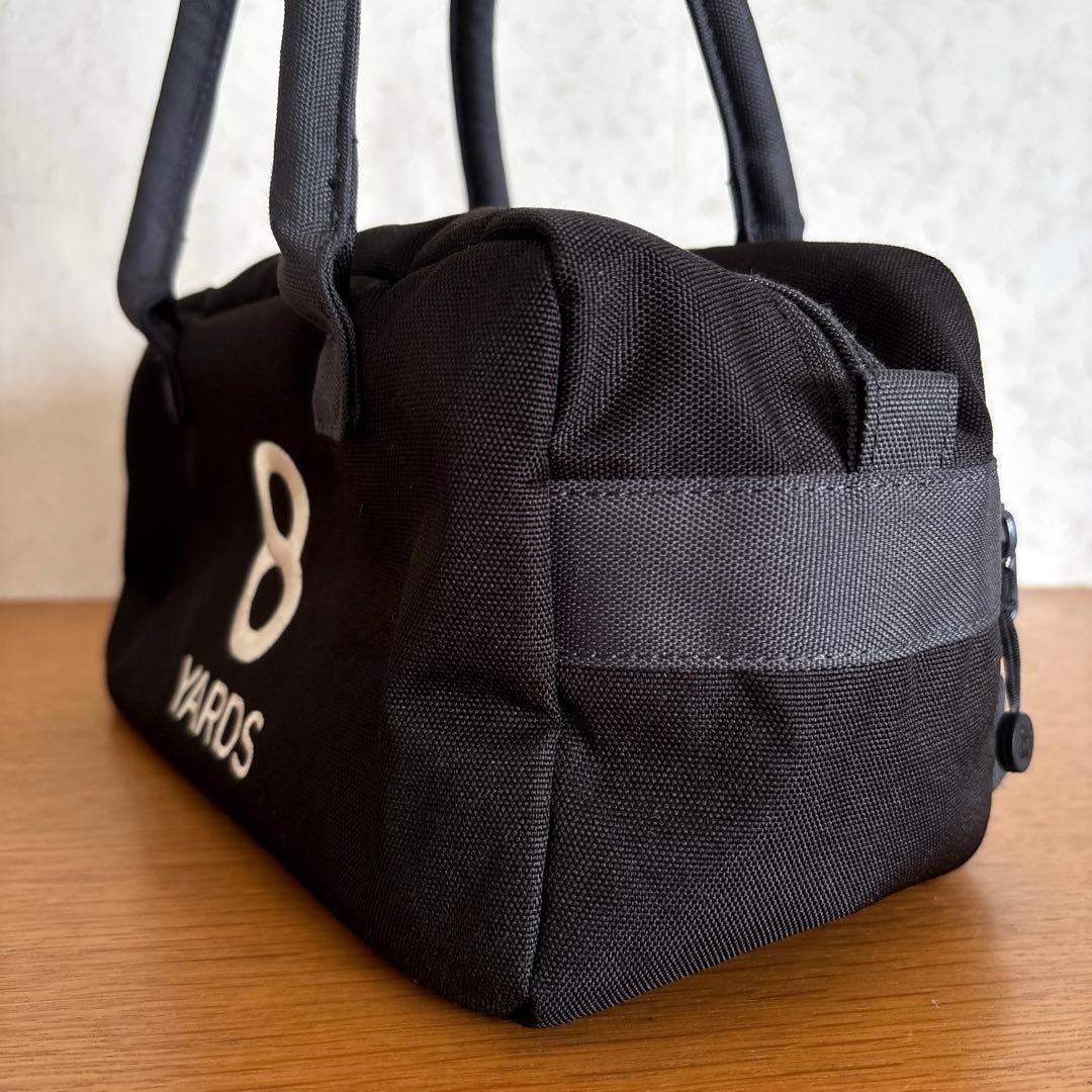 美品◆8YARDS◆ハチヤーズ カートバッグ ブラック 〈即完売品〉