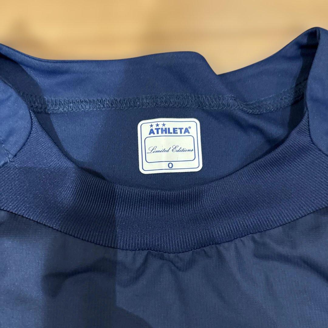 ATHLETA ピステ上下 ネイビー Oサイズ