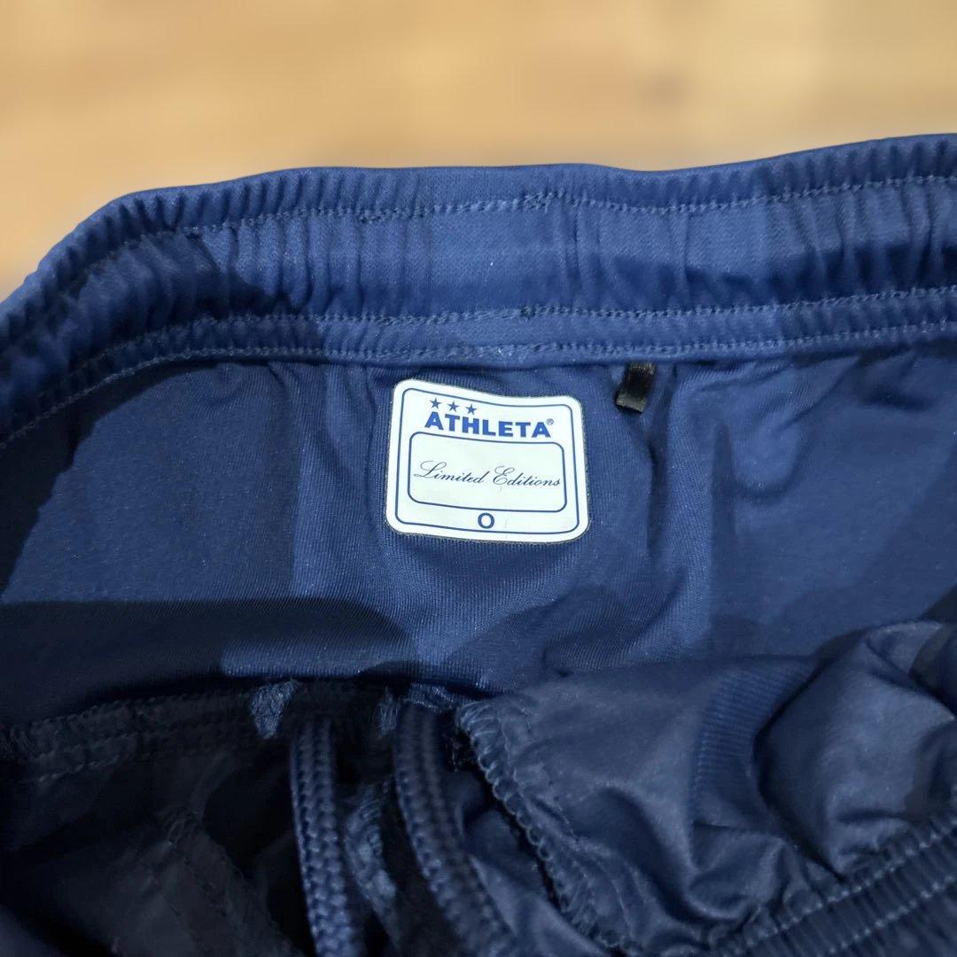 ATHLETA ピステ上下 ネイビー Oサイズ
