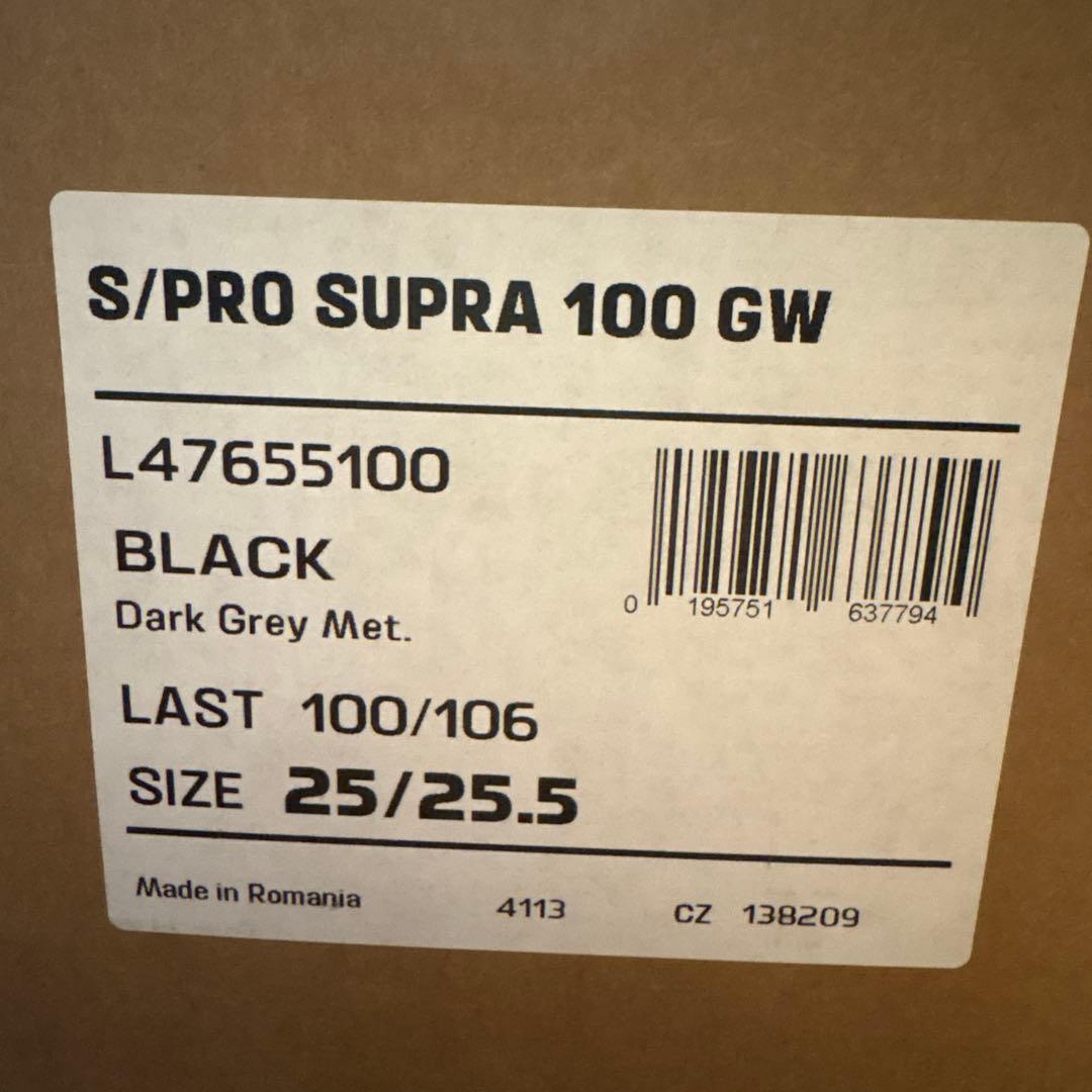 SALOMON S/PRO SUPRA 100 GW 25/25.5 未使用