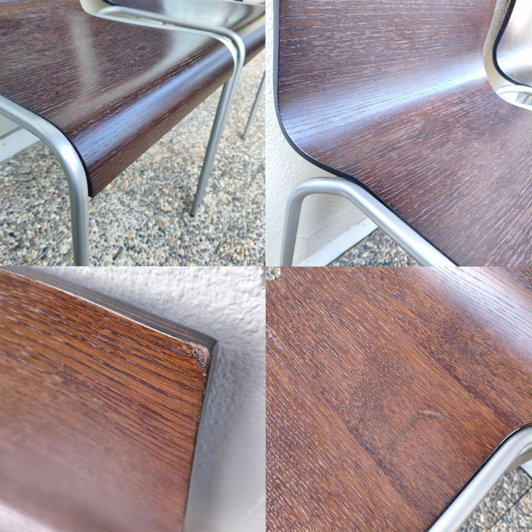 Calligaris カリガリス スタッキングチェア ITALY ２脚セット