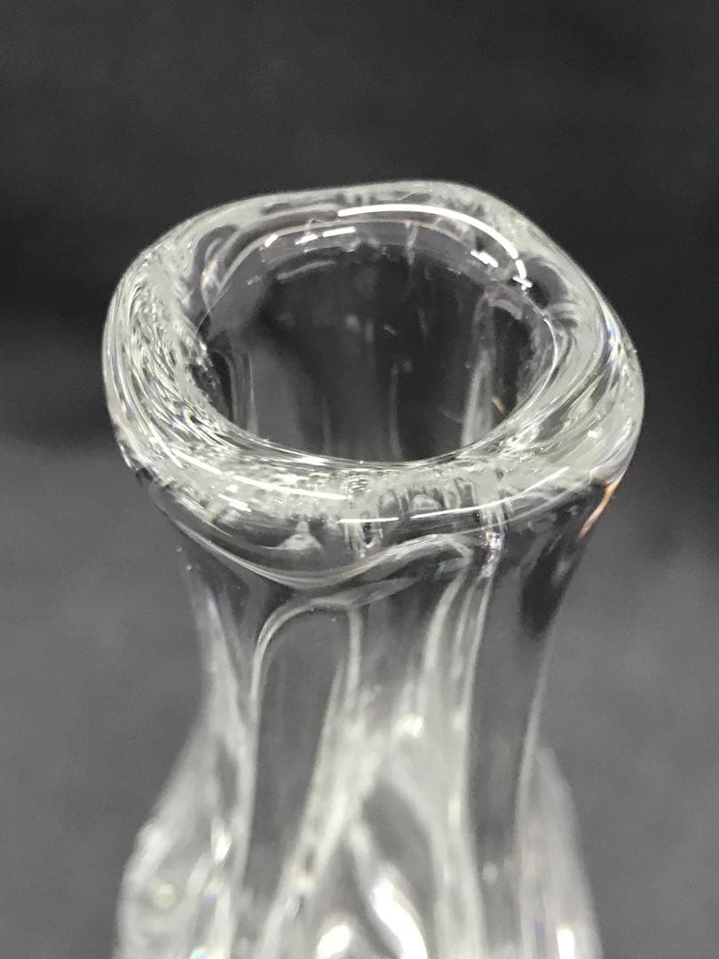 【経年美品】SAINT LOUIS 花瓶　ベース