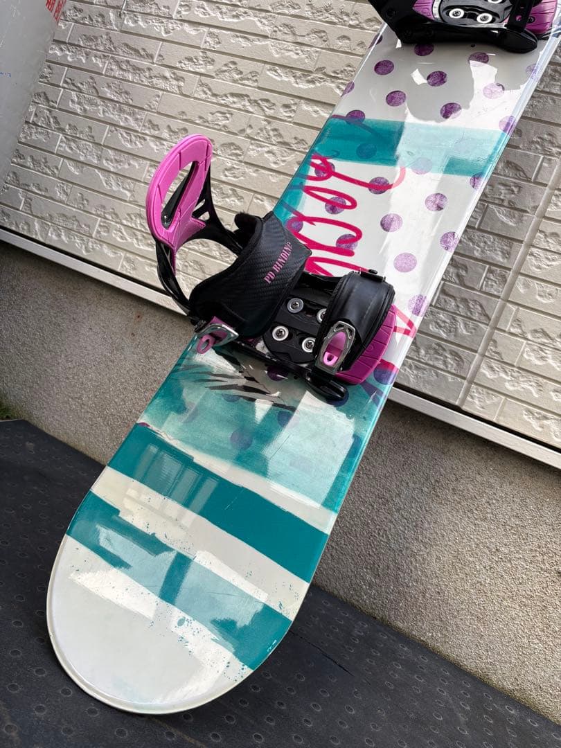 STELLA スノーボード ビンディング セット144cm レディース