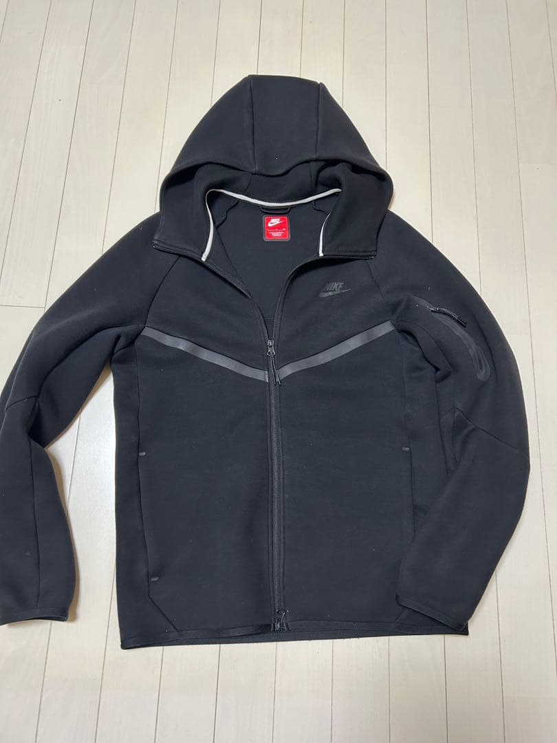【美品・人気S】NIKE テックフリース 上下セット ブラック 送料込み