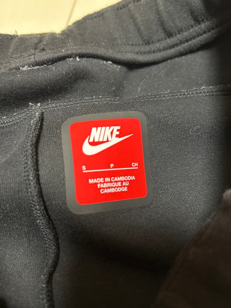 【美品・人気S】NIKE テックフリース 上下セット ブラック 送料込み