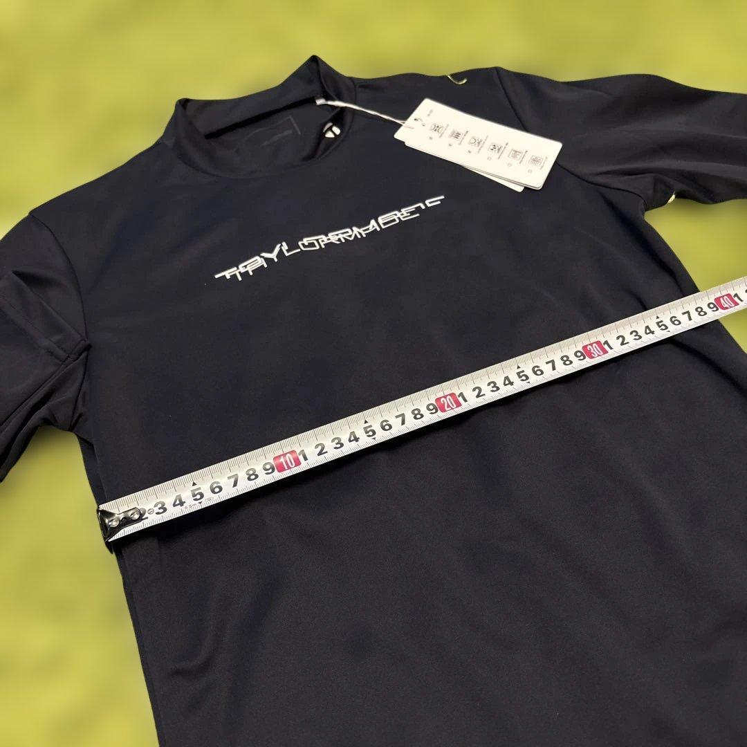 ラスト1点【TaylorMade】M 新品✨春ゴルフ　ロゴモックネックトップス