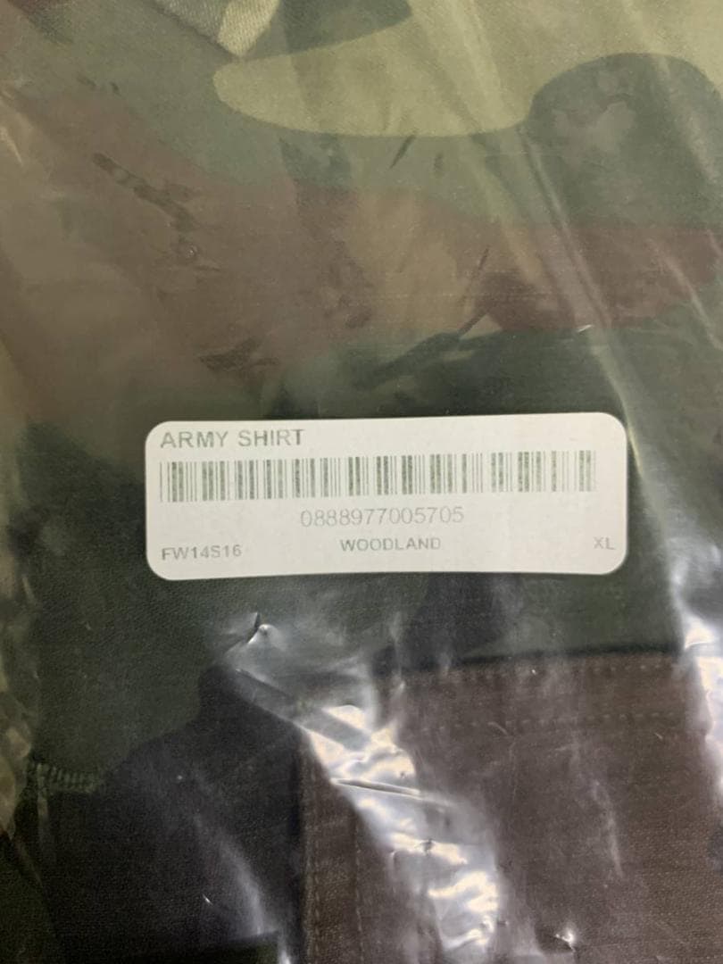 Supreme WOODLAND XL シュプリーム キャモ　迷彩　希少