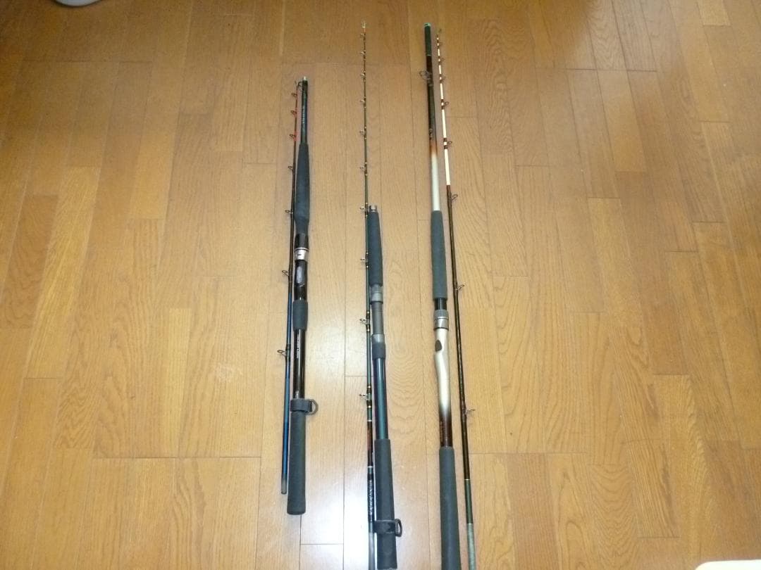 値下げ❗️イカ竿　3本！新品・中古品！