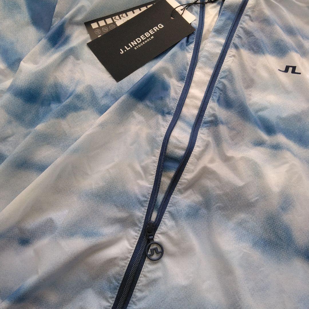 未使用タグ付　J.LINDEBERG　ストレッチ ナイロン　クラウド ジャケット