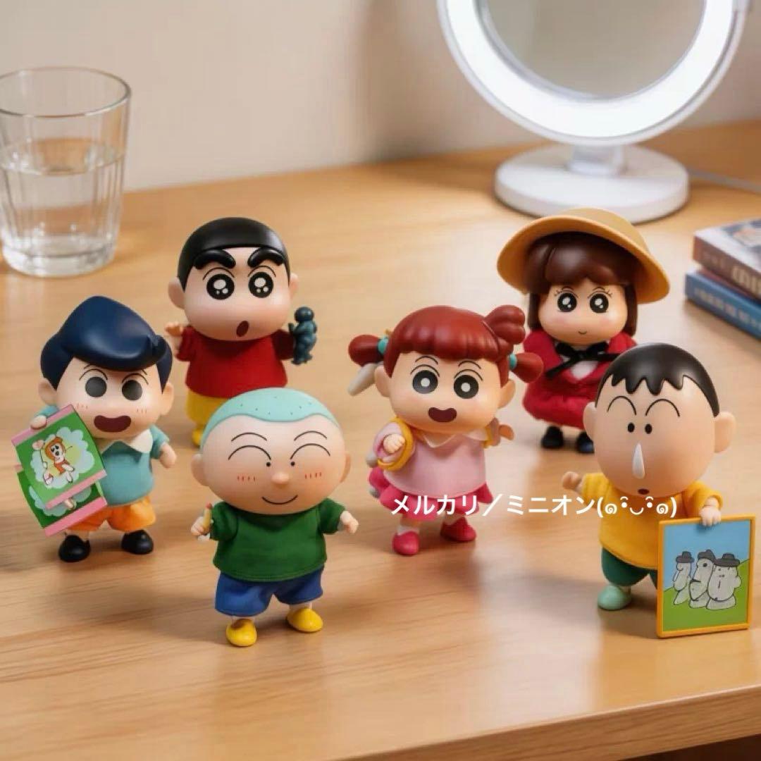 CIMON クレヨンしんちゃん 着せ替え人形 フィギュア 6個入りボックス 新品