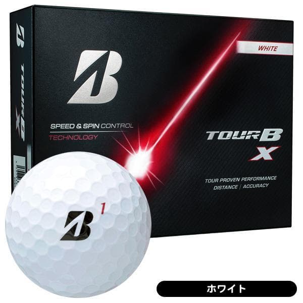 2026≪ TOUR B X ≫ ホワイト 2ダース分 24個 ブリヂストン
