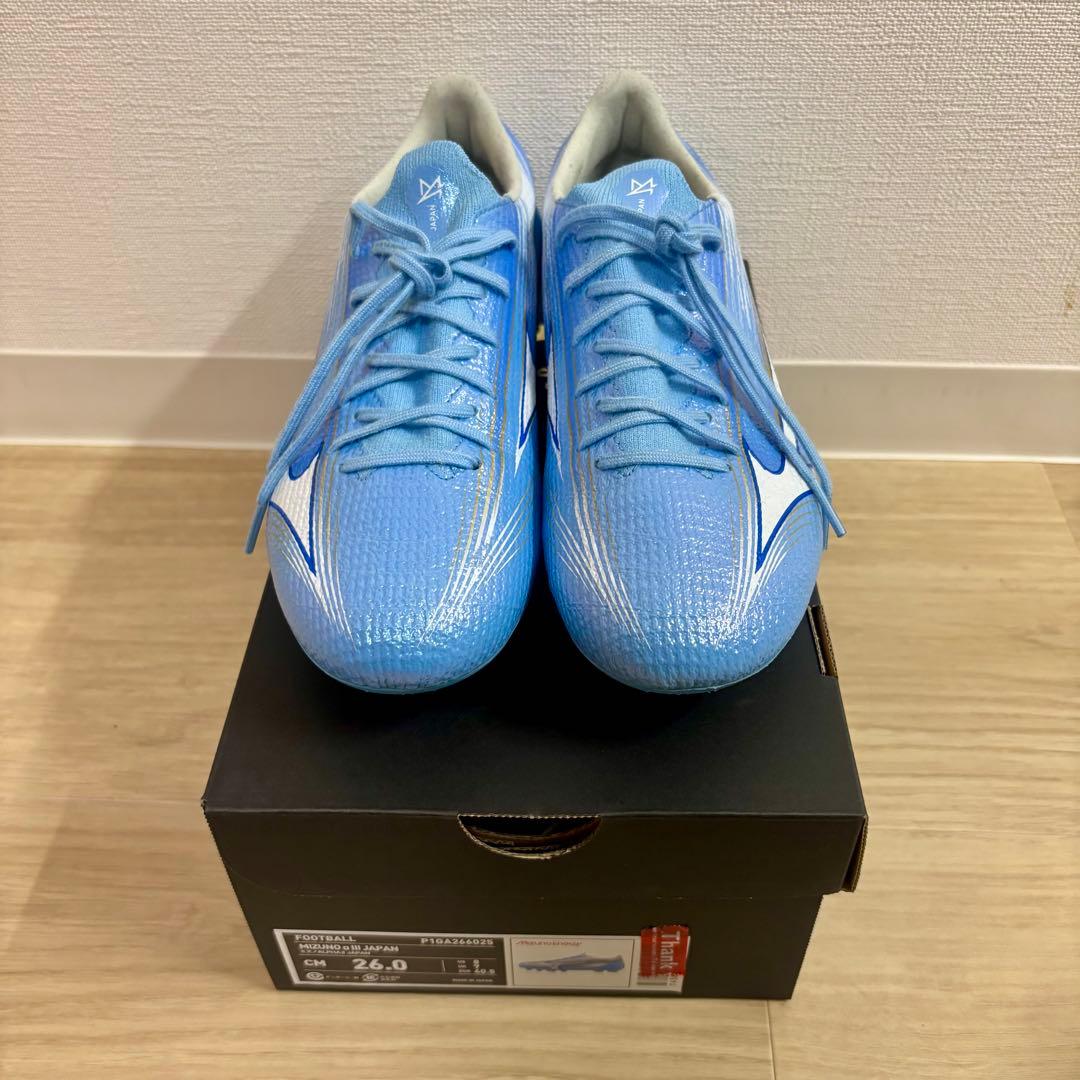 ミズノアルファ3 JAPAN サッカー スパイク 26.0cm