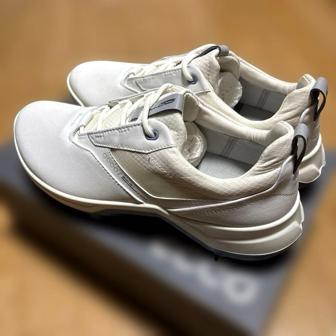 eccoレディース防水レースアップゴルフシューズ　バイオム G5 24.5cm
