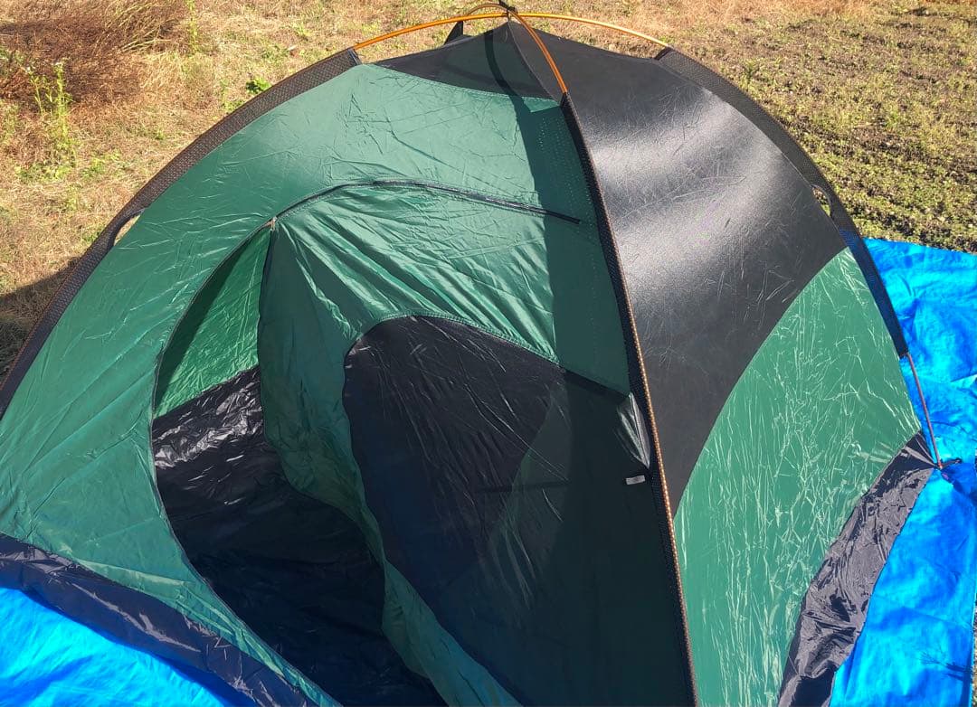 esnbia対水圧4000→ 2人用キャンプテント《完全自立型》【新品未使用】