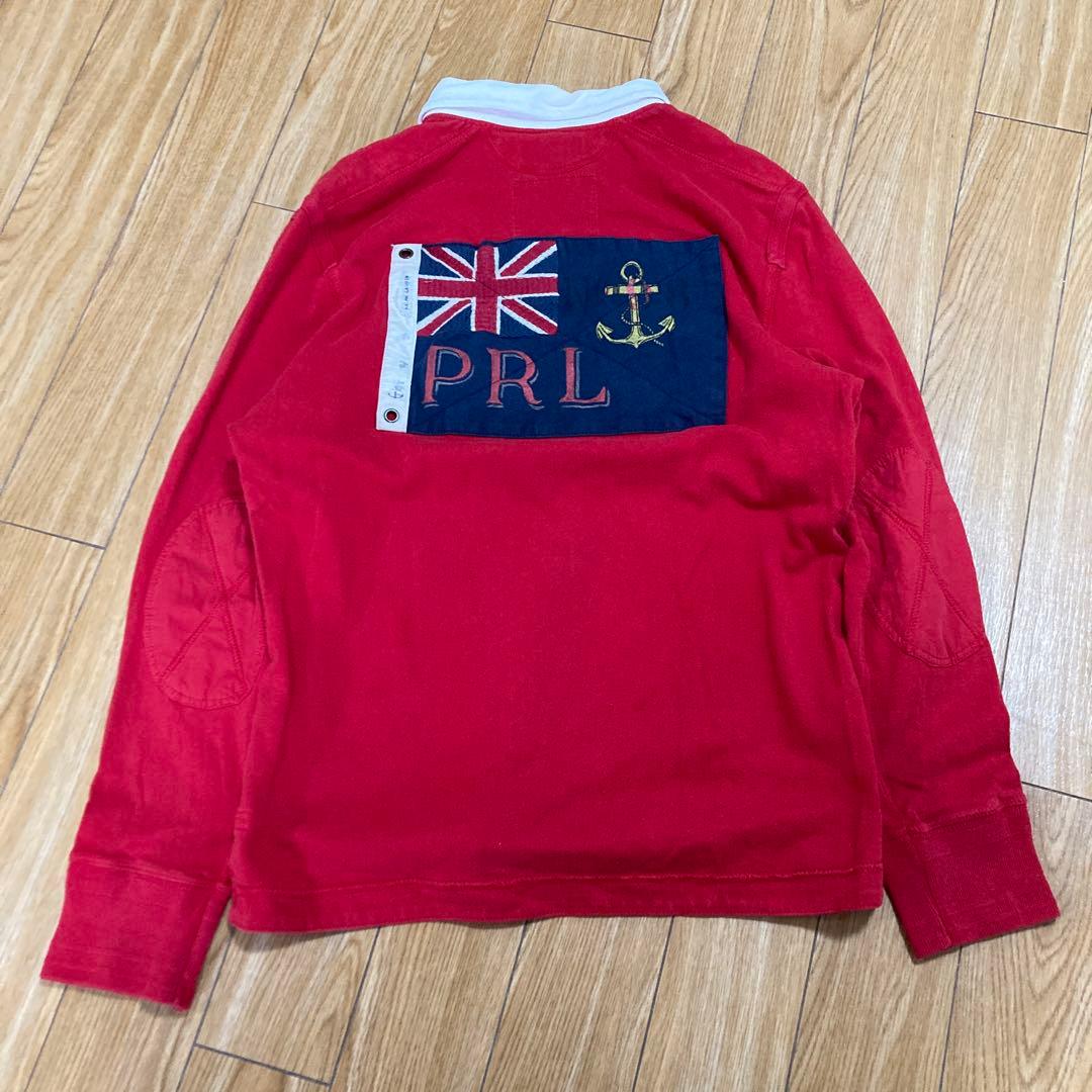 90s チーフキーフ着用　ラルフローレン　unionjack ポロシャツ　PRL