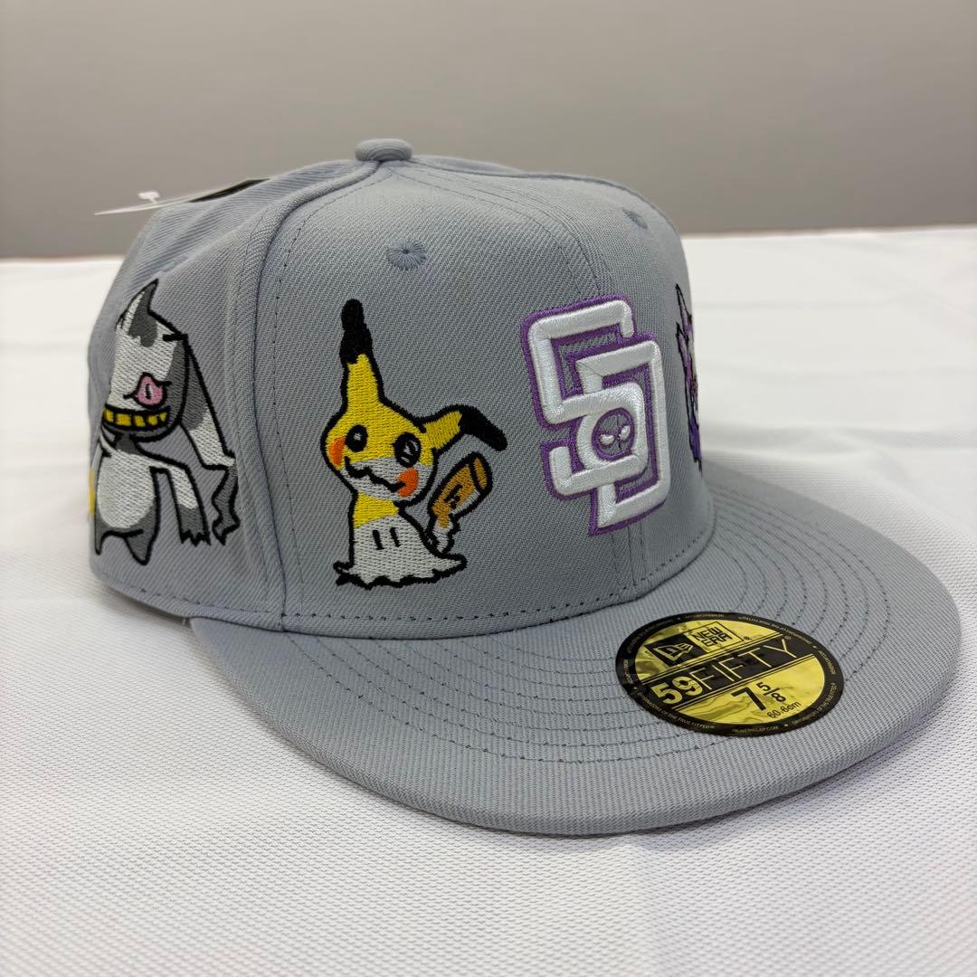 Newera ポケモン刺繍 パドレス 7 5/8（60.6）ポケットモンスター