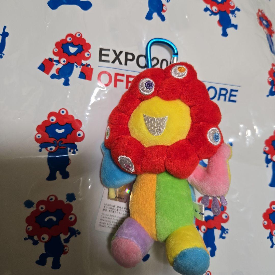 山*み様 万博限定！EXPO2025 カラフルミャクミャクぬいぐるみキーホルダー