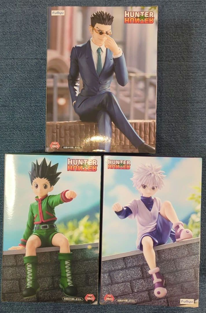 ハンターハンター ぬーどるストッパー フィギュア キルア ゴン レオリオ