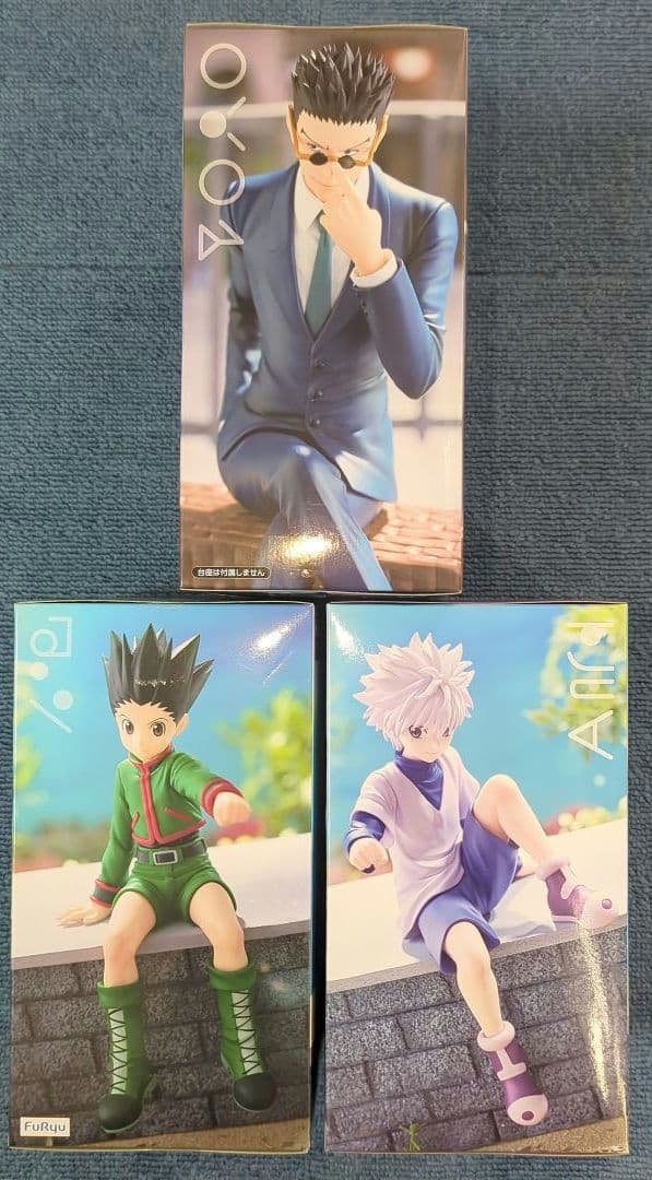 ハンターハンター ぬーどるストッパー フィギュア キルア ゴン レオリオ
