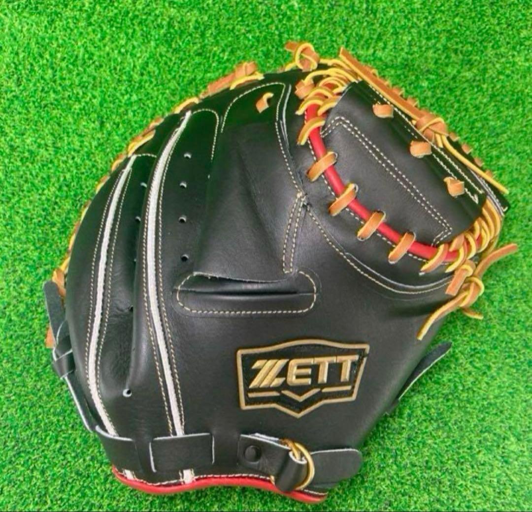 ZETT ゼット 捕手用 キャッチャーミット 硬式野球 グローブ 右投げ 735
