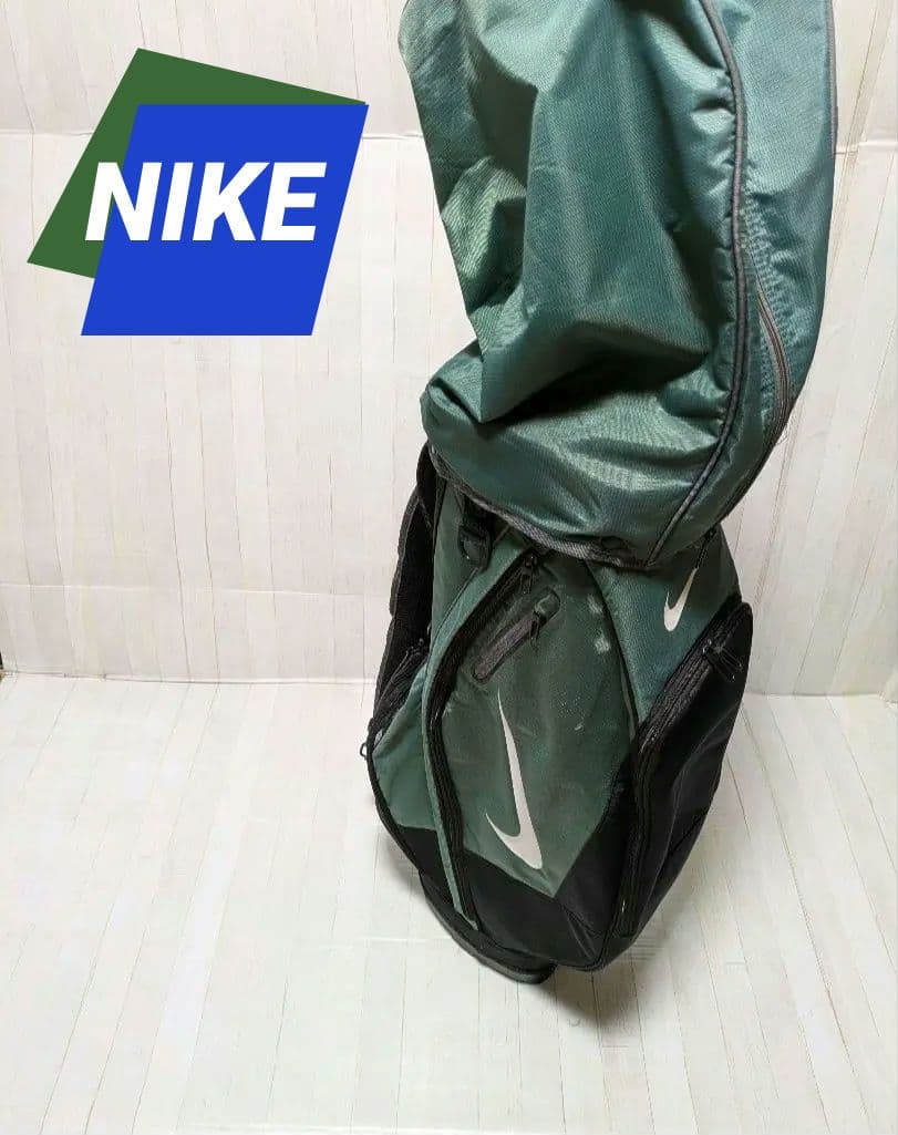Nike キャディバッグ グリーン ✕ ブルー