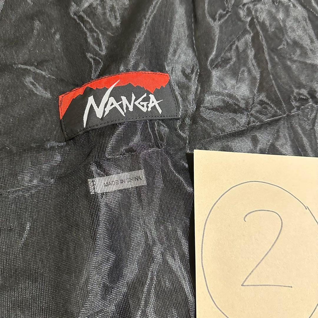 ナンガ NANGA 600std 寝袋 ダウン シュラフ メッシュバッグ付②
