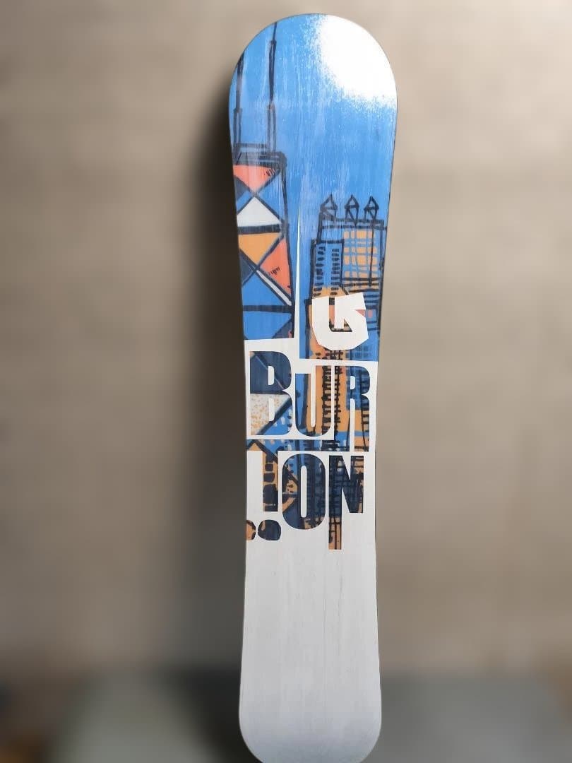 BURTON ELITE 147cm スノーボード板 シカゴグラフィック