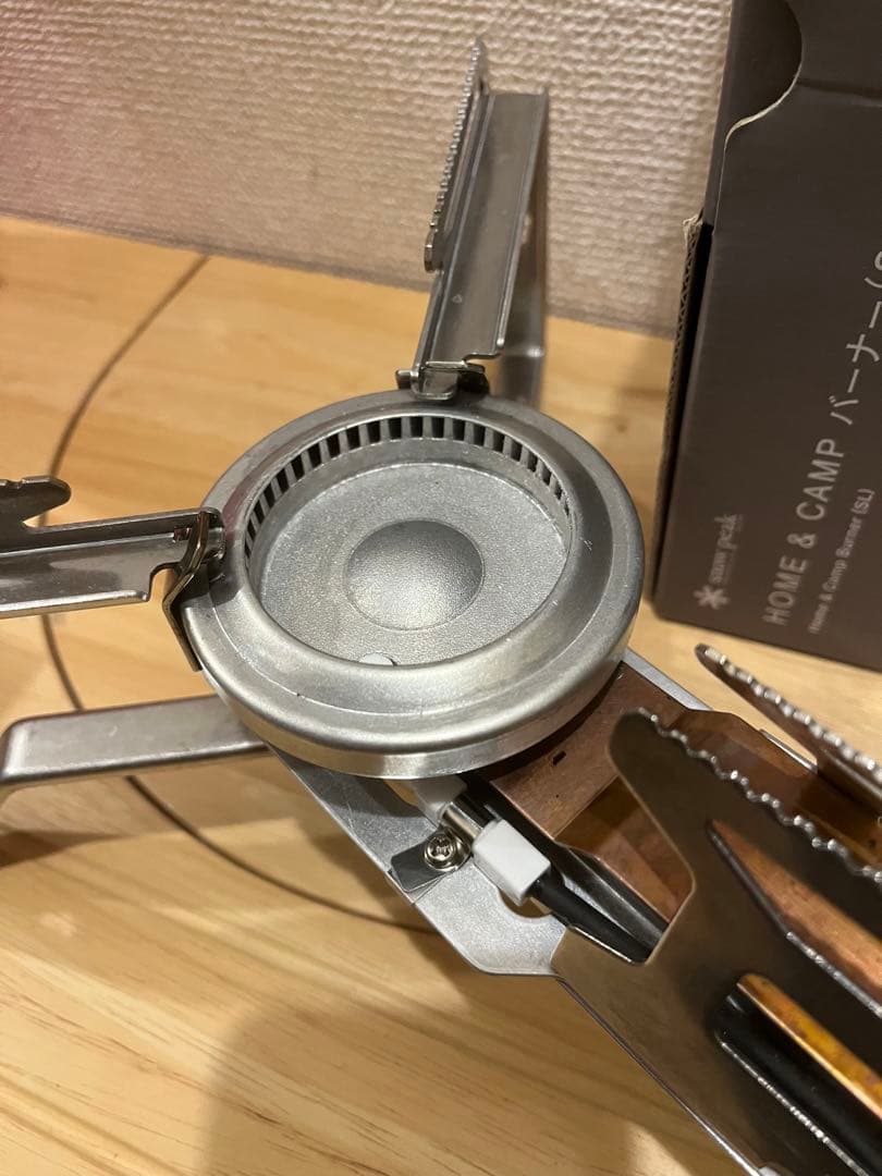  peak &CAMP バーナー 程度良好