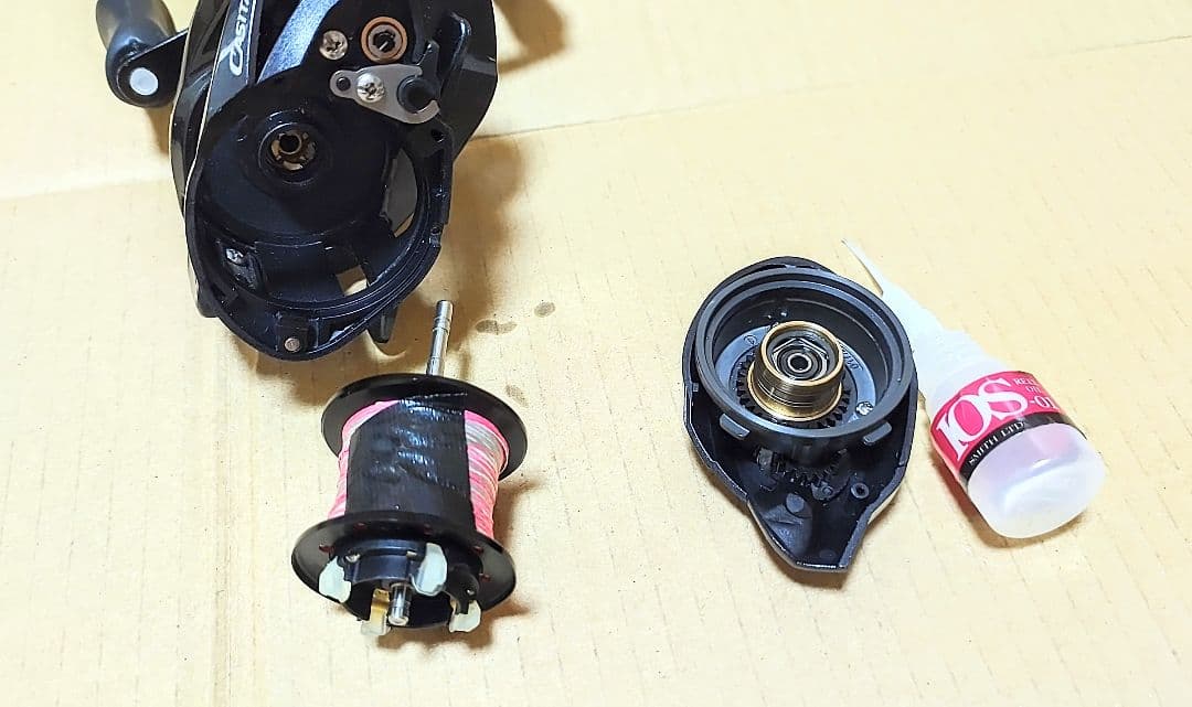 激美品 シマノ 16 カシータス ベアリング SVS オイルチューン 鬼飛び仕様