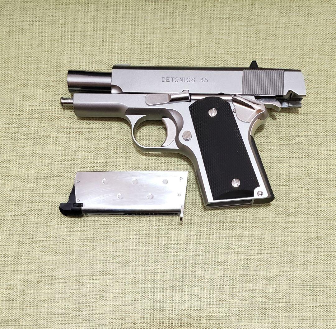 【とも】東京マルイ デトニクス45 コンバットマスター ステンレスモデル