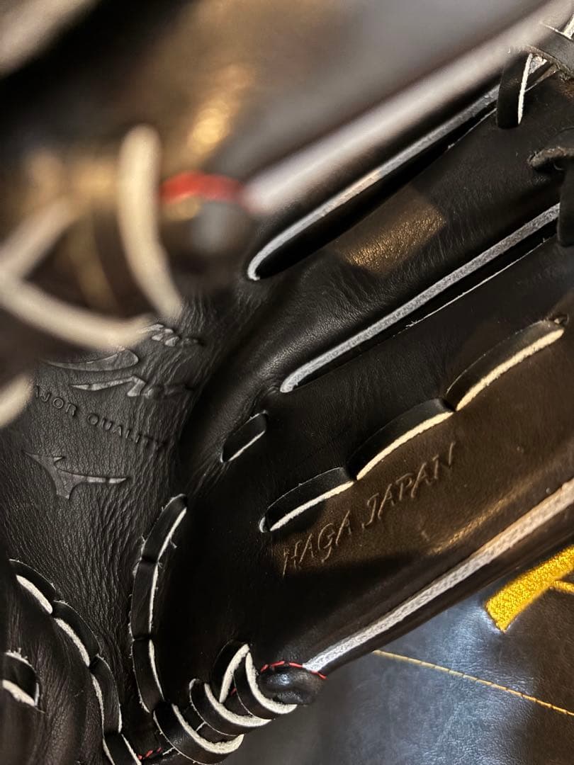 Mizuno Pro 黒 野球グローブ