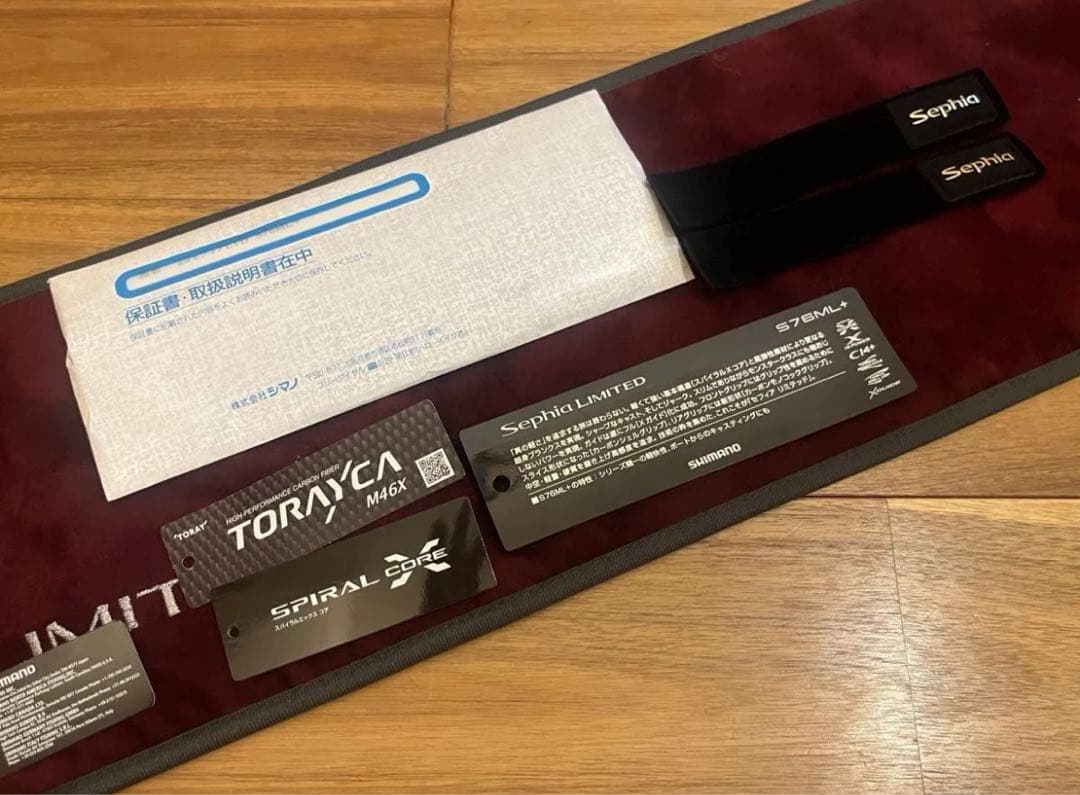新品 25 シマノ セフィアリミテッド S76ML＋ エギング ロッド 76